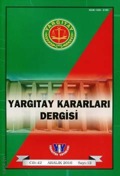 Yargıtay Kararları Dergisi – 2017 Yılı Abonelik Ersin Damar