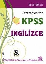 Strategies For KPSS İngilizce Sevgi Önsel  - Kitap