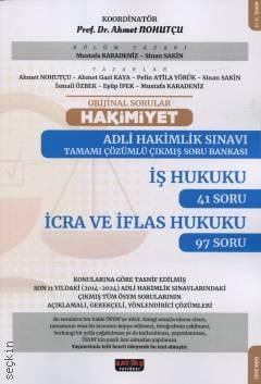 HAKİMİYET Adli Hakimlik Tamamı Çözümlü Sınavı Çıkmış Soru Bankası Prof. Dr. Ahmet Nohutçu  - Kitap