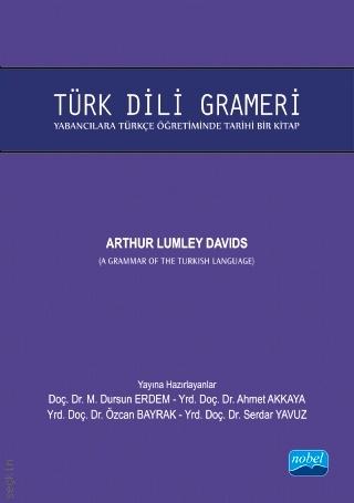 Türk Dili Grameri Arthur Lumley Davids  - Kitap