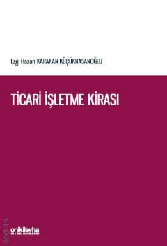 Ticari İşletme Kirası Ezgi Hazan Karakan Küçükhasanoğlu