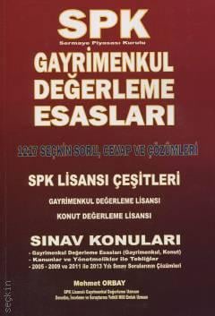 SPK Gayrimenkul Değerleme Esasları Mehmet Orbay  - Kitap