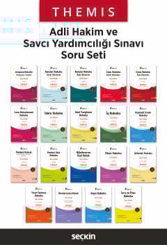Adli Hakim ve Savcı Yardımcılığı Sınavı Soru Seti 2025 (19 Kitap Tamamı Çözümlü 8940 soru) İsmail Ercan, Ümit Kaymak, Deniz Bayeren