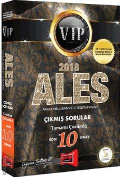 ALES VIP Sonbahar Dahil Son 10 Sınav Tamamı Çözümlü Çıkmış Sorular Komisyon  - Kitap