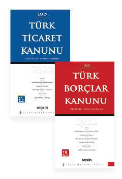 Karşılaştırmalı – Gerekçeli  Libra Mevzuat Dizisi (2'li Set) TTK+TBK Türk Ticaret Kanunu – Türk Borçlar Kanunu  Mutlu Dinç, Çilem Bahadır 