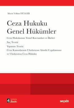 Ceza Hukuku Genel Hükümler