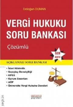 Vergi Hukuku Soru Bankası  (Çözümlü) Erdoğan Duman  - Kitap