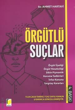 Örgütlü Suçlar Ahmet Hartavi  - Kitap