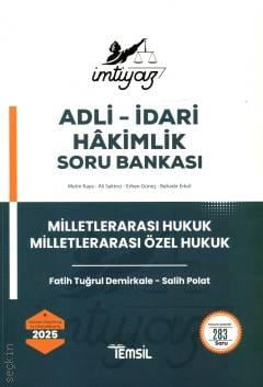 Adli-İdari Hakimlik Soru Bankası Milletlerarası Hukuk Milletlerarası Özel Hukuku Fatih Tuğrul Demirkale, Salih Polat