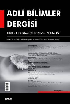Adli Bilimler Dergisi – Cilt:16 Sayı:4 Aralık 2017 Prof. Dr. İ. Hamit Hancı 