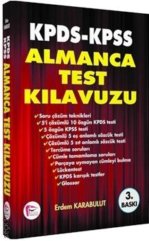 KPDS KPSS Almanca Test Kılavuzu Erdem Karabulut  - Kitap