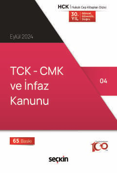 TCK – CMK ve İnfaz Kanunu (Cep Kitabı)