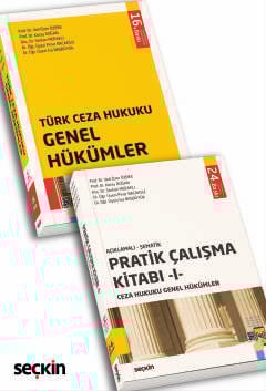 Ceza Hukuku Genel Hükümler (2'li Set)  Ekim 2025