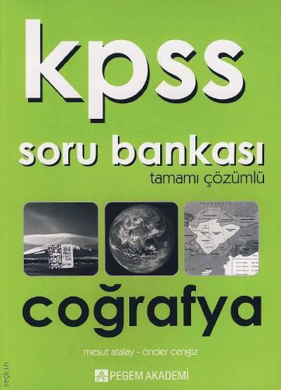 KPSS Coğrafya Soru Bankası Mesut Atalay, Önder Cengiz