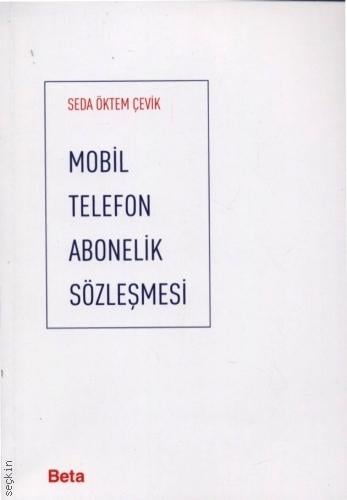 Mobil Telefon Abonelik Sözleşmesi Seda Öktem Çevik