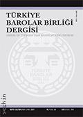 Türkiye Barolar Birliği Dergisi – Sayı: 154