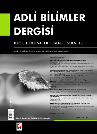 Adli Bilimler Dergisi – Cilt:10 Sayı:1 Mart 2011 Prof. Dr. İ. Hamit Hancı 