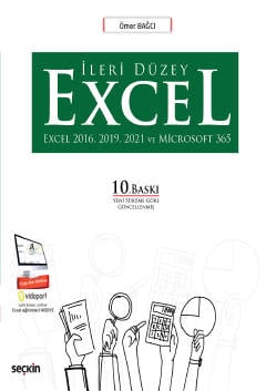 İleri Düzey Excel Excel 2016, 2019, 2021 ve Microsoft 365 Ömer Bağcı  - Kitap