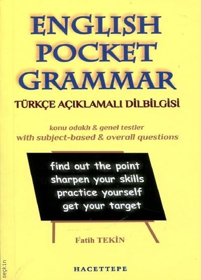English Pocket Grammar Fatih Tekin