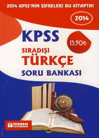 Sıradışı KPSS Türkçe Soru Bankası Oktay Özdemir  - Kitap