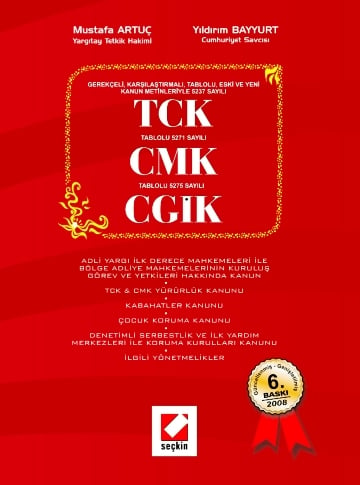 TCK – CMK – CGİK Mustafa Artuç, Yıldırım Bayyurt  - Kitap