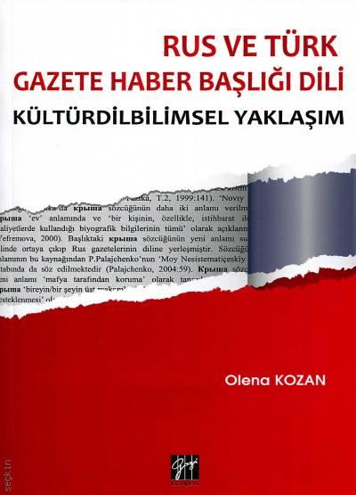 Rus ve Türk Gazete Haber Başlığı Dili Olena Kozan  - Kitap