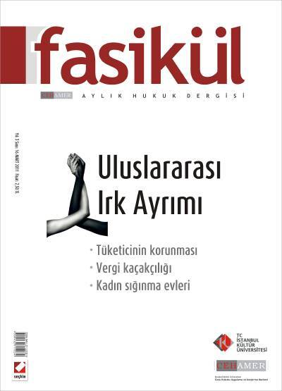 Fasikül Aylık Hukuk Dergisi Sayı:16 Mart 2011 Bahri Öztürk