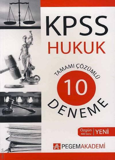 KPSS Hukuk Tamamı Çözümlü (10 Deneme) Komisyon  - Kitap