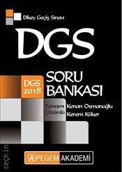 DGS 2018 Soru Bankası Tamamı Çözümlü Kenan Osmanoğlu  - Kitap