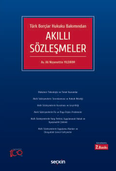 Türk Borçlar Hukuku Bakımından Akıllı Sözleşmeler Ali Nizamettin Yıldırım  - Kitap