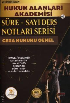 Süre – Sayı Ders Notları Serisi – 9 HUKAL HMGS/Hakimlik Ceza Hukuku Genel Av. Özgür Özsoy  - Kitap