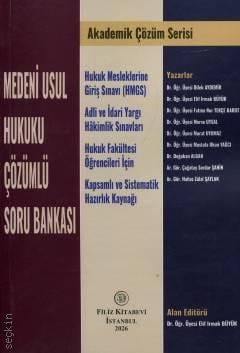 Medeni Usul Hukuku Çözümlü Soru Bankası