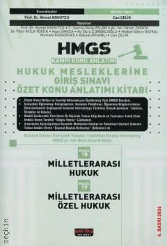 HMGS Kampı Özet Konu Anlatımı Milletlerarası Hukuk –  Milletlerarası Özel Hukuk Modül: 18 –19 Prof. Dr. Ahmet Nohutçu, Can Çelik  - Kitap