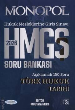 HMGS Soru Bankası Türk Hukuk Tarihi Mustafa Mert  - Kitap
