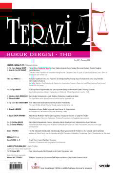 Terazi Hukuk Dergisi Sayı:227 Temmuz 2025