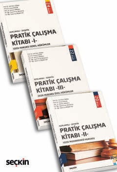 Ceza Hukuku Pratik Çalışma Kitabı (3'lü Set) Ekim 2025