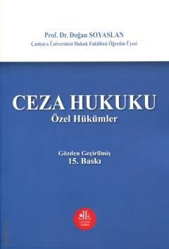 Ceza Hukuku Özel Hükümler