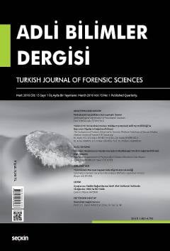 Adli Bilimler Dergisi – Cilt:15 Sayı:1 Mart 2016 Prof. Dr. İ. Hamit Hancı 