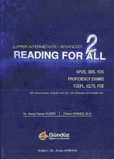 Reading For All – 2 Dr. Sezgi Saraç Süzer, Özkan Kırmızı  - Kitap