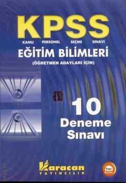 KPSS Eğitim Bilimleri 10 Deneme Sınavı Yazar Belirtilmemiş  - Kitap