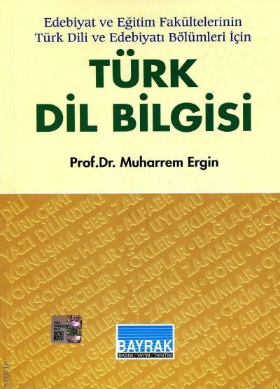 Türk Dil Bilgisi Prof. Dr. Muharrem Ergin  - Kitap