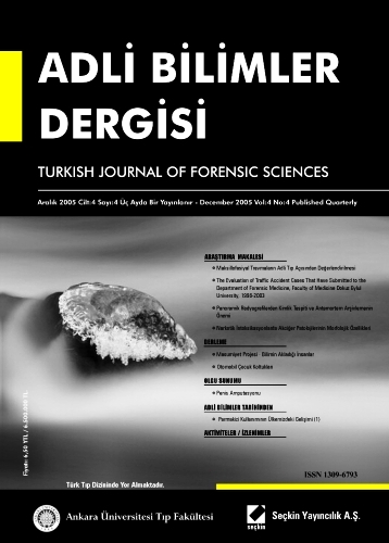 Adli Bilimler Dergisi – Cilt:4 Sayı:4 Aralık 2005 Prof. Dr. İ. Hamit Hancı 