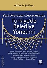 Türkiye'de Belediye Yönetimi Şerif Öner  - Kitap