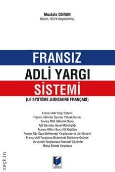 Fransız Adli Yargı Sistemi Mustafa Duran
