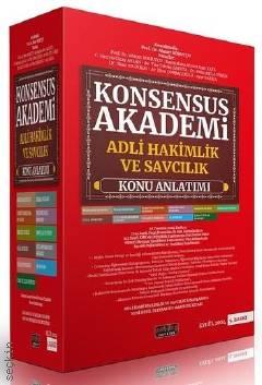 Konsensus Akademi Adli Hakimlik ve Savcılık Konu Anlatımı  (11 Kitap Modüler Set) Prof. Dr. Ahmet Nohutçu  - Kitap