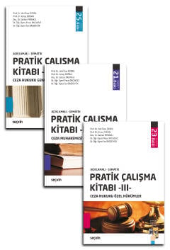 Ceza Hukuku Pratik Çalışma Kitabı (3'lü Set) Ekim 2026