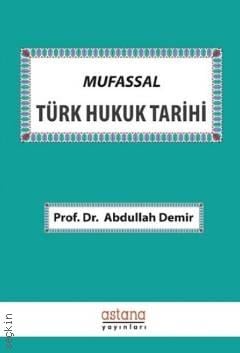 Türk Hukuk Tarihi Abdullah Demir