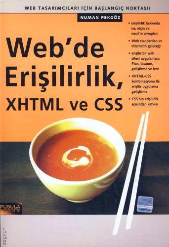 Web'de Erişilirlik XHTML ve CSS Numan Pekgöz  - Kitap