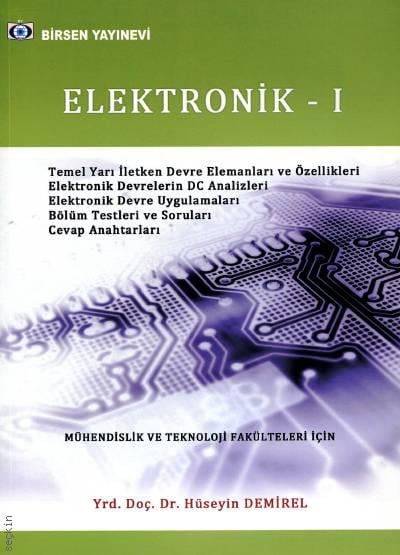 Elektronik – 1 Yrd. Doç. Dr. Hüseyin Demirel  - Kitap