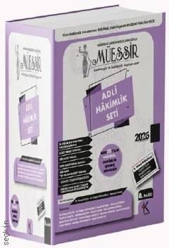 Müessir – Adli Hakimlik Çıkmış Soru Bankası Seti Çözümlü Dr. Barış Küçük, Dr. Yaşar Mirzaoğlu, Hamza Parlak  - Kitap